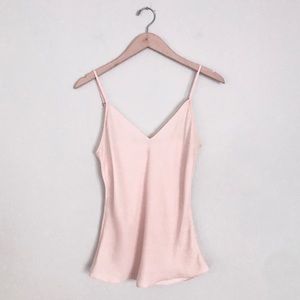 Rebecca Taylor silk pink camisole